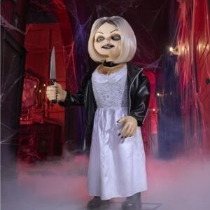 New 3.5ft Animated Tiffany Valentine Doll Bride Chucky Animitronic